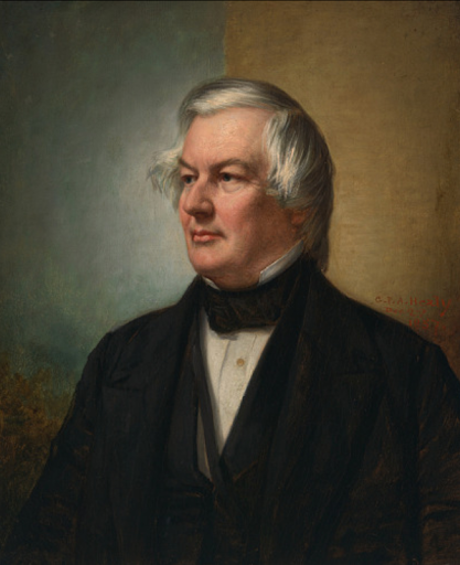 Portrait of Millard Fillmore, 13th US President