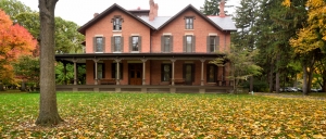 Rutherford B. Hayes' Spiegel Grove home in autumn