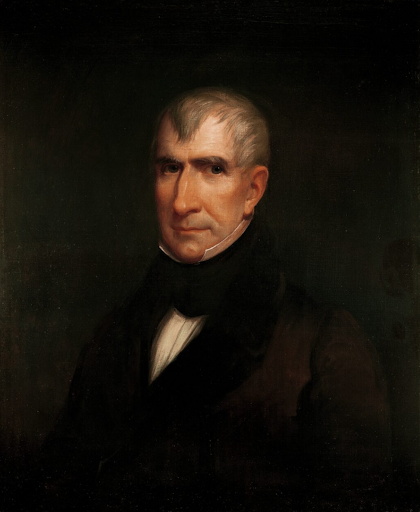 Portrait of William Henry Harrison, 9th U.S. President
