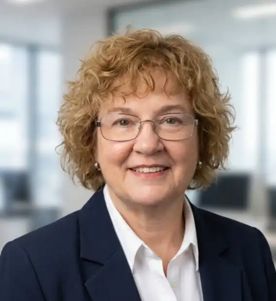 Portrait of a woman, a member of the Board of Directors